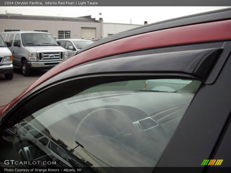 Inferno Red Pearl / Light Taupe 2004 Chrysler Pacifica