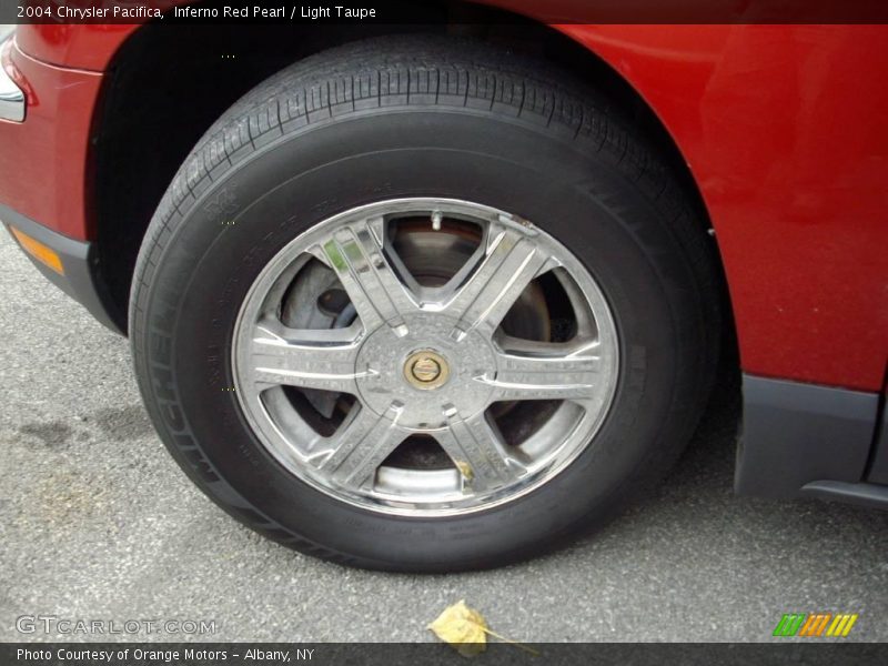 Inferno Red Pearl / Light Taupe 2004 Chrysler Pacifica