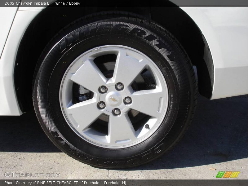 White / Ebony 2009 Chevrolet Impala LT