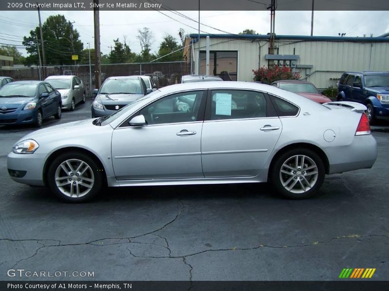 Silver Ice Metallic / Ebony 2009 Chevrolet Impala LTZ