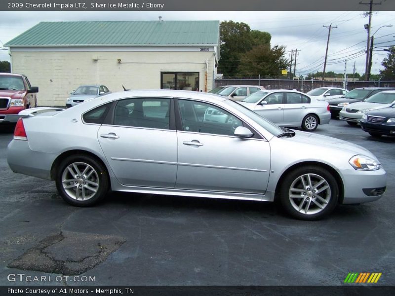 Silver Ice Metallic / Ebony 2009 Chevrolet Impala LTZ