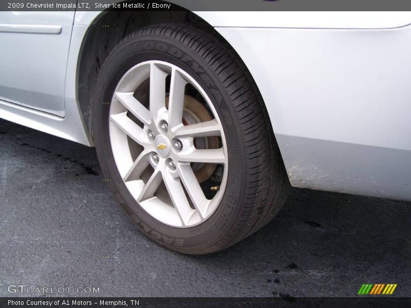Silver Ice Metallic / Ebony 2009 Chevrolet Impala LTZ
