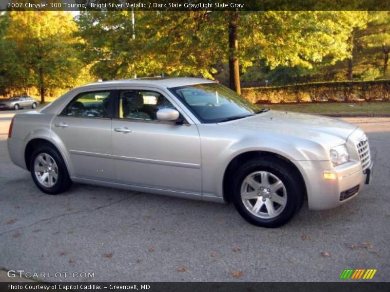 Bright Silver Metallic / Dark Slate Gray/Light Slate Gray 2007 Chrysler 300 Touring