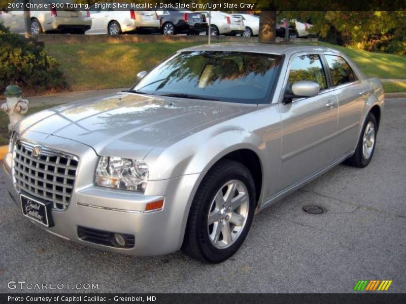 Bright Silver Metallic / Dark Slate Gray/Light Slate Gray 2007 Chrysler 300 Touring