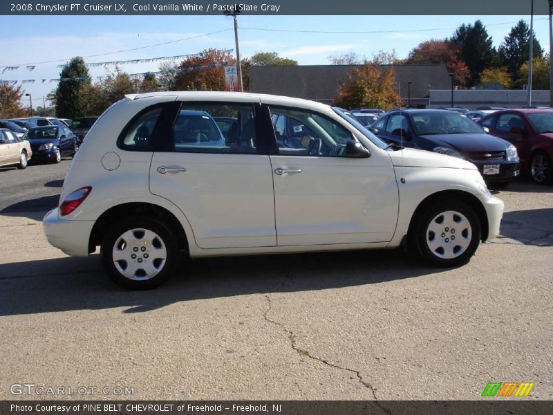 Cool Vanilla White / Pastel Slate Gray 2008 Chrysler PT Cruiser LX