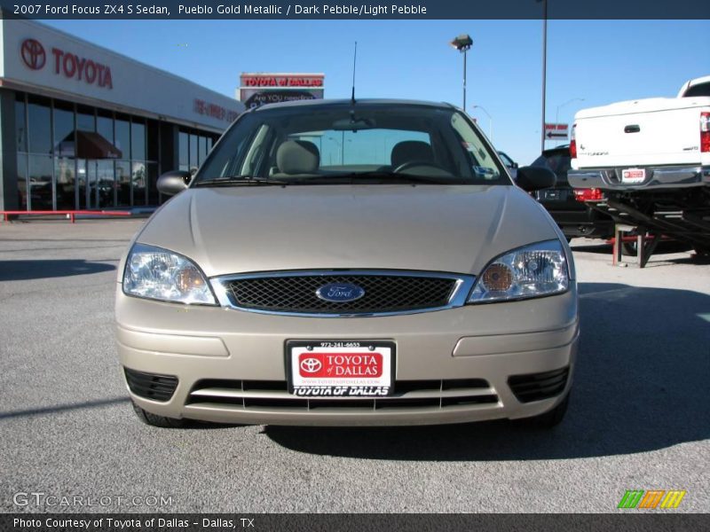 Pueblo Gold Metallic / Dark Pebble/Light Pebble 2007 Ford Focus ZX4 S Sedan