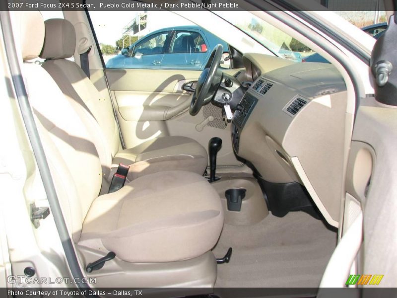 Pueblo Gold Metallic / Dark Pebble/Light Pebble 2007 Ford Focus ZX4 S Sedan