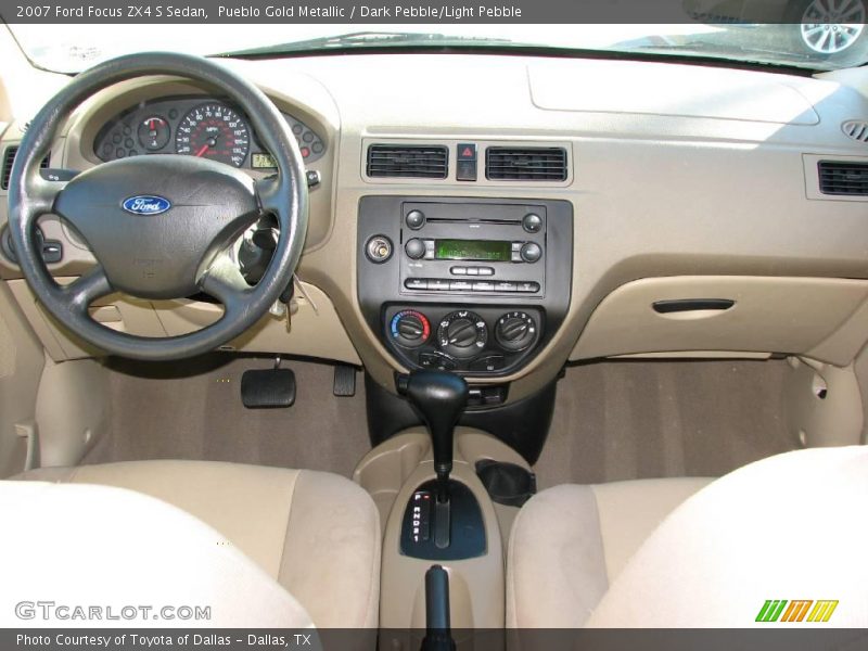 Pueblo Gold Metallic / Dark Pebble/Light Pebble 2007 Ford Focus ZX4 S Sedan