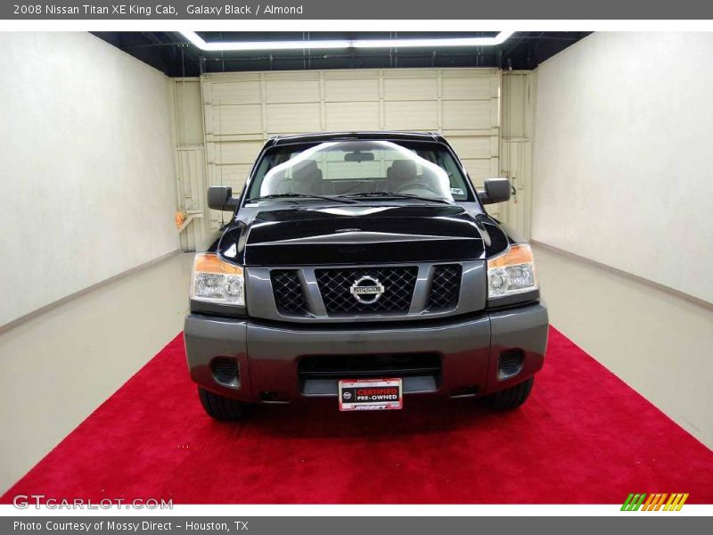 Galaxy Black / Almond 2008 Nissan Titan XE King Cab
