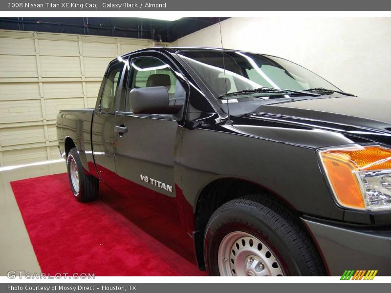 Galaxy Black / Almond 2008 Nissan Titan XE King Cab