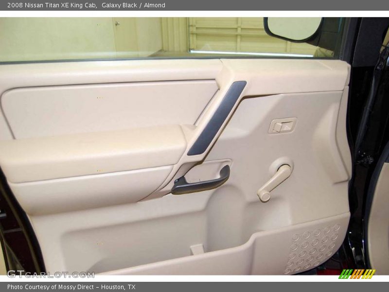 Galaxy Black / Almond 2008 Nissan Titan XE King Cab