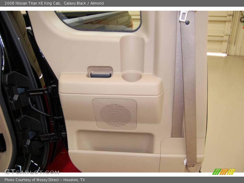 Galaxy Black / Almond 2008 Nissan Titan XE King Cab