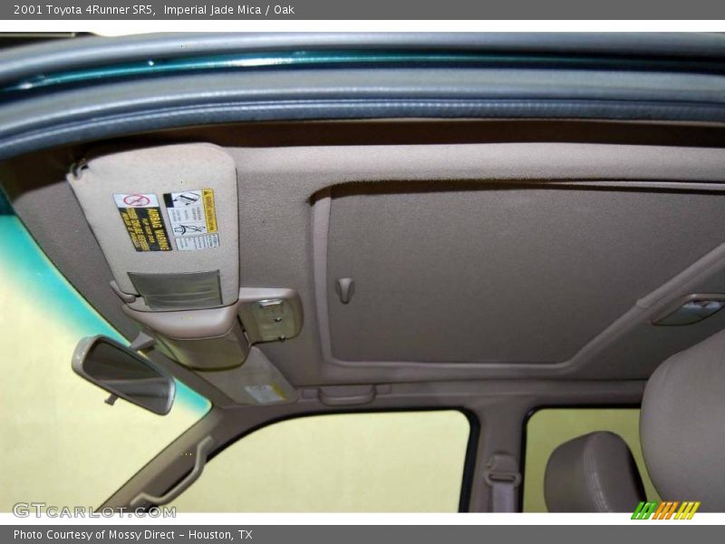 Imperial Jade Mica / Oak 2001 Toyota 4Runner SR5