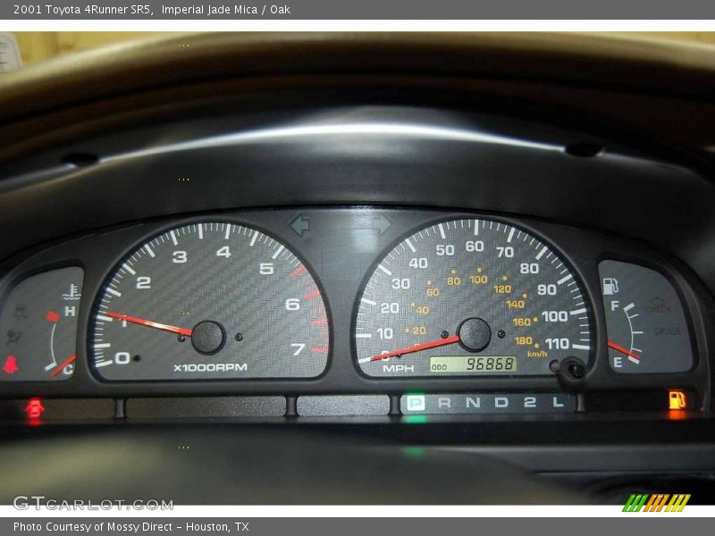 Imperial Jade Mica / Oak 2001 Toyota 4Runner SR5