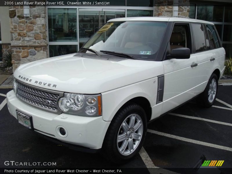 Chawton White / Sand/Jet 2006 Land Rover Range Rover HSE