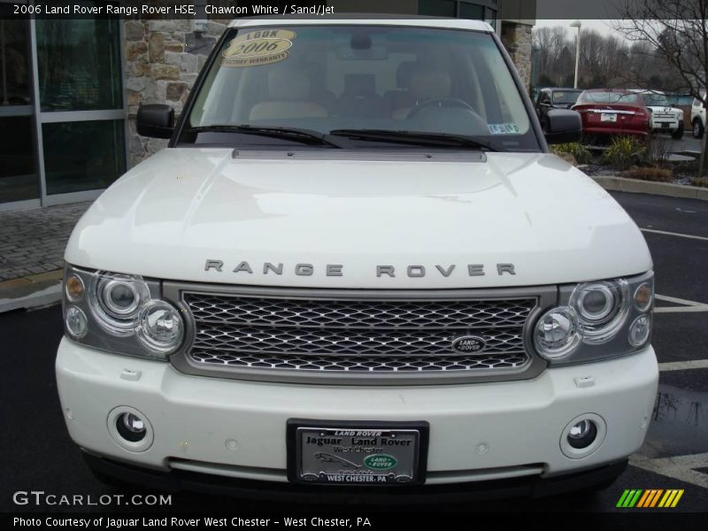 Chawton White / Sand/Jet 2006 Land Rover Range Rover HSE