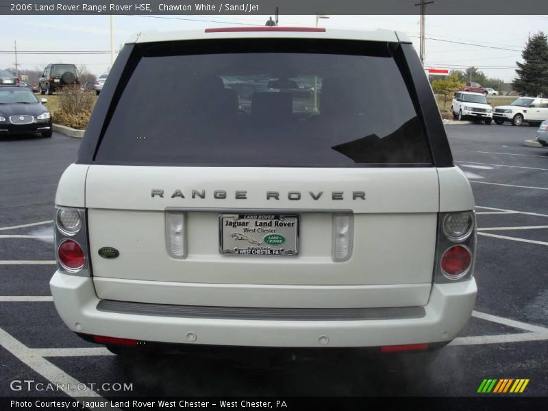 Chawton White / Sand/Jet 2006 Land Rover Range Rover HSE