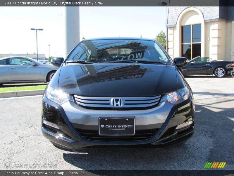 Crystal Black Pearl / Gray 2010 Honda Insight Hybrid EX