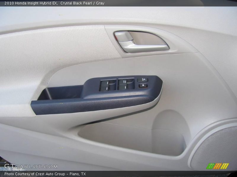 Crystal Black Pearl / Gray 2010 Honda Insight Hybrid EX