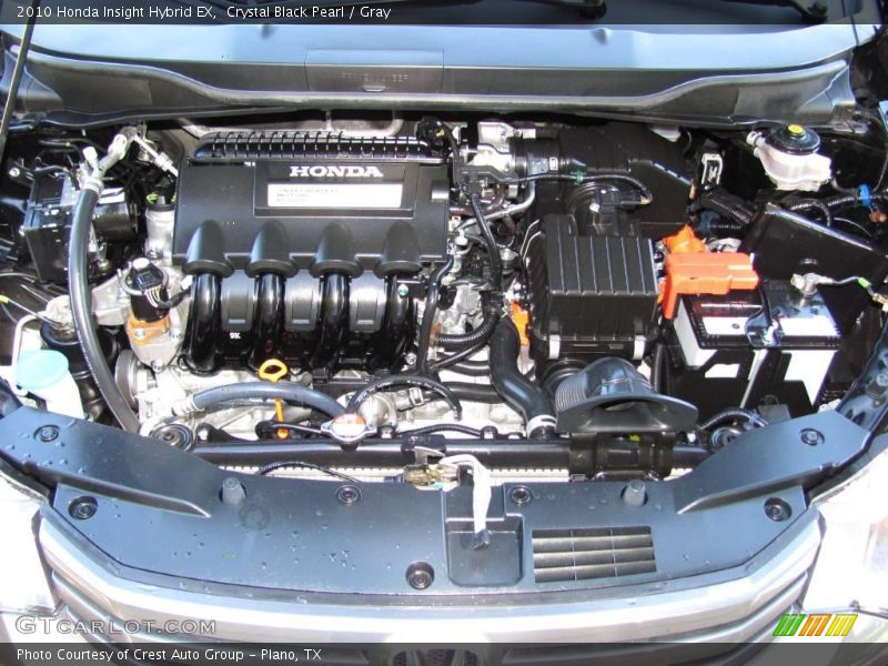 Crystal Black Pearl / Gray 2010 Honda Insight Hybrid EX