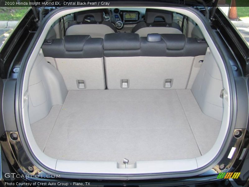 Crystal Black Pearl / Gray 2010 Honda Insight Hybrid EX