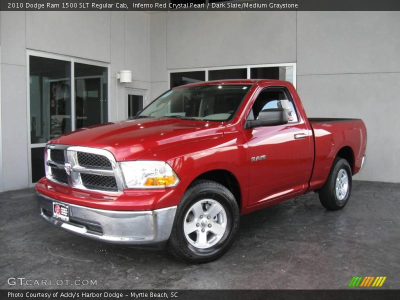 Inferno Red Crystal Pearl / Dark Slate/Medium Graystone 2010 Dodge Ram 1500 SLT Regular Cab