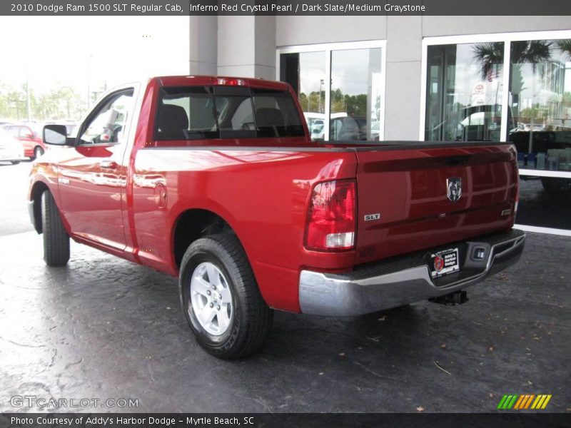Inferno Red Crystal Pearl / Dark Slate/Medium Graystone 2010 Dodge Ram 1500 SLT Regular Cab