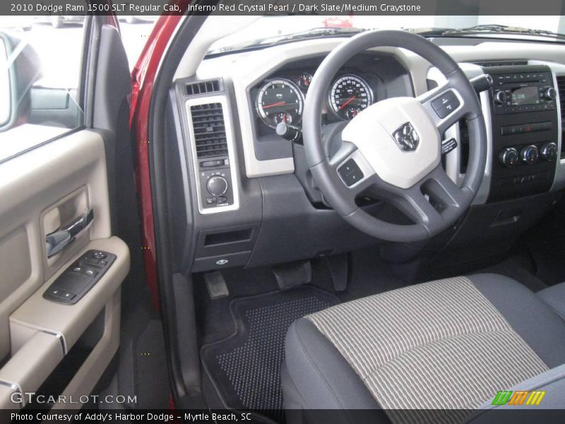 Inferno Red Crystal Pearl / Dark Slate/Medium Graystone 2010 Dodge Ram 1500 SLT Regular Cab