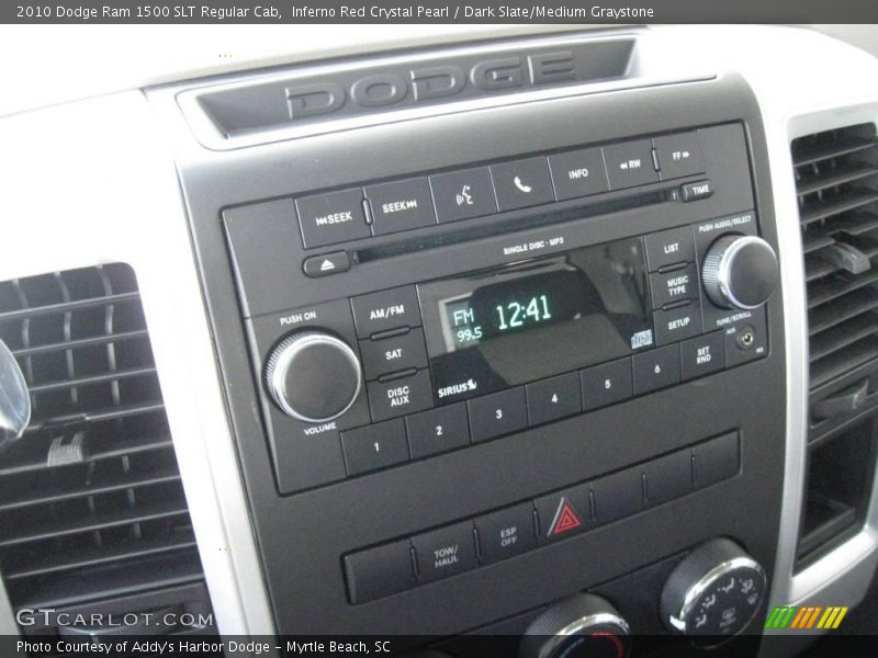 Inferno Red Crystal Pearl / Dark Slate/Medium Graystone 2010 Dodge Ram 1500 SLT Regular Cab