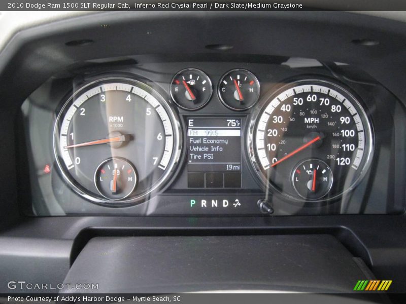 Inferno Red Crystal Pearl / Dark Slate/Medium Graystone 2010 Dodge Ram 1500 SLT Regular Cab