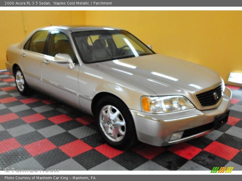 Naples Gold Metallic / Parchment 2000 Acura RL 3.5 Sedan