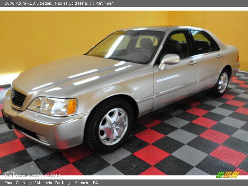 Naples Gold Metallic / Parchment 2000 Acura RL 3.5 Sedan
