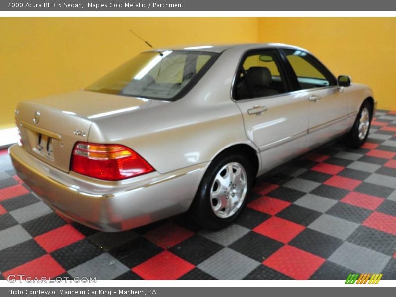 Naples Gold Metallic / Parchment 2000 Acura RL 3.5 Sedan