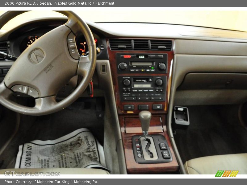 Naples Gold Metallic / Parchment 2000 Acura RL 3.5 Sedan
