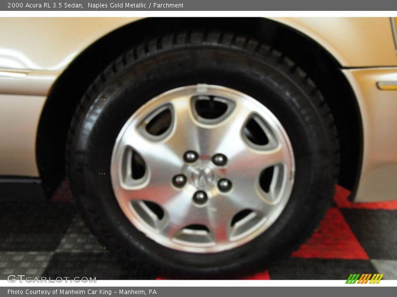 Naples Gold Metallic / Parchment 2000 Acura RL 3.5 Sedan