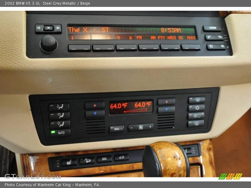 Steel Grey Metallic / Beige 2002 BMW X5 3.0i