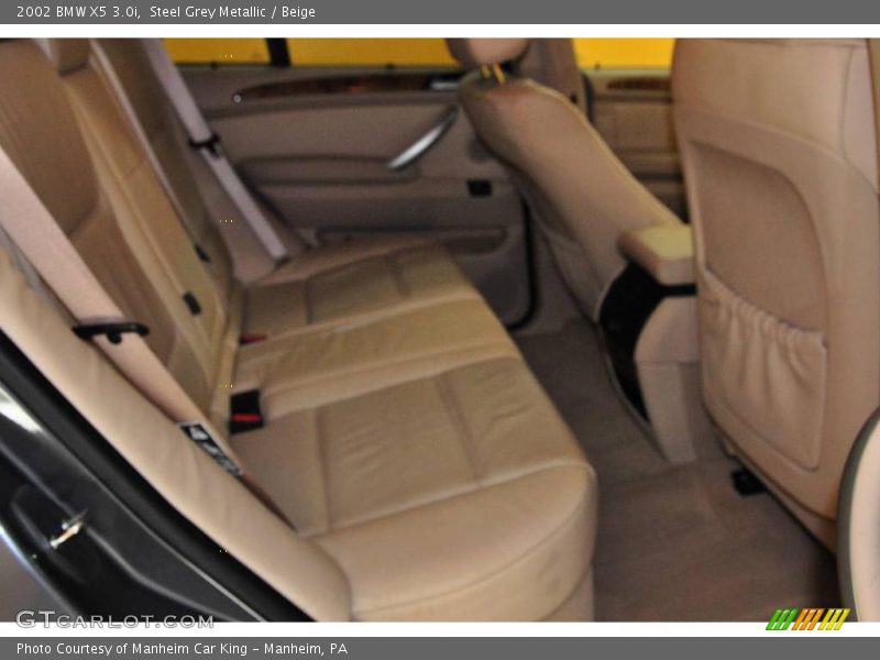 Steel Grey Metallic / Beige 2002 BMW X5 3.0i