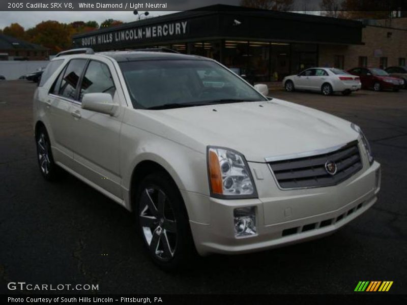 White Diamond / Light Neutral 2005 Cadillac SRX V8