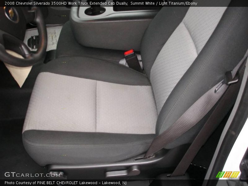 Summit White / Light Titanium/Ebony 2008 Chevrolet Silverado 3500HD Work Truck Extended Cab Dually