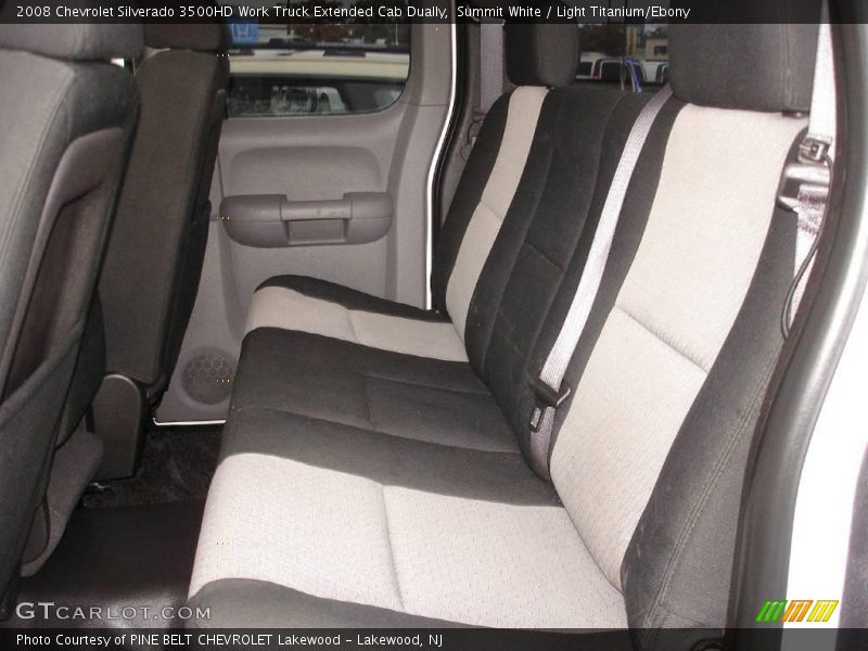 Summit White / Light Titanium/Ebony 2008 Chevrolet Silverado 3500HD Work Truck Extended Cab Dually
