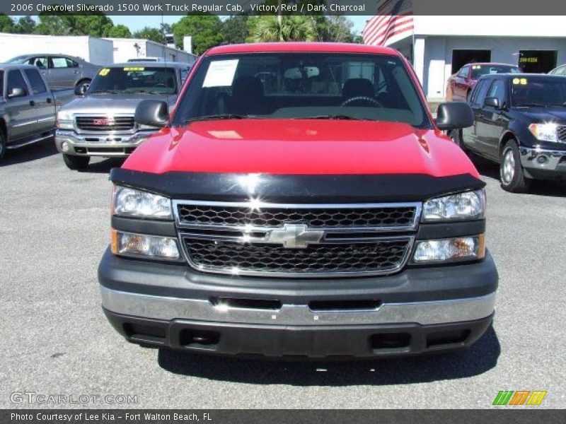 Victory Red / Dark Charcoal 2006 Chevrolet Silverado 1500 Work Truck Regular Cab