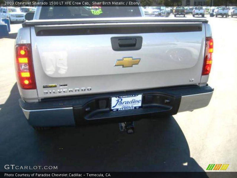 Silver Birch Metallic / Ebony 2009 Chevrolet Silverado 1500 LT XFE Crew Cab