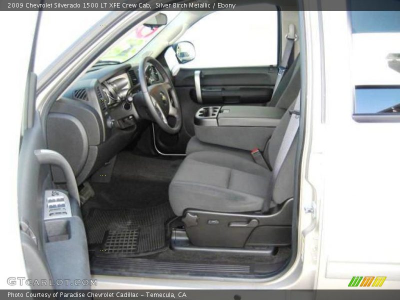 Silver Birch Metallic / Ebony 2009 Chevrolet Silverado 1500 LT XFE Crew Cab