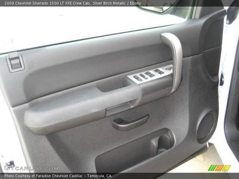 Silver Birch Metallic / Ebony 2009 Chevrolet Silverado 1500 LT XFE Crew Cab