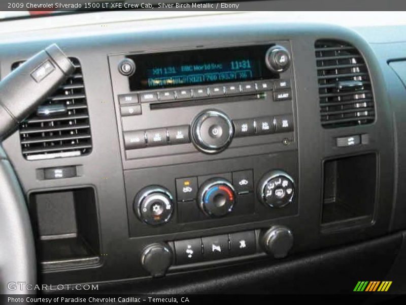 Silver Birch Metallic / Ebony 2009 Chevrolet Silverado 1500 LT XFE Crew Cab