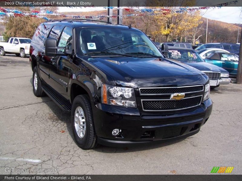 Black / Ebony 2009 Chevrolet Suburban LT 4x4