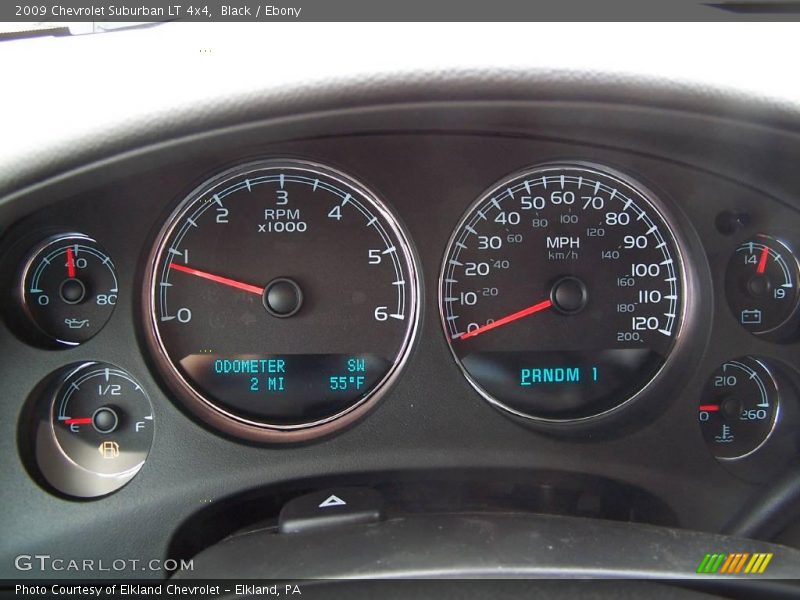 Black / Ebony 2009 Chevrolet Suburban LT 4x4