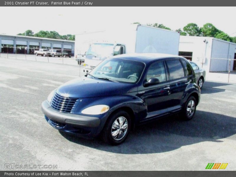 Patriot Blue Pearl / Gray 2001 Chrysler PT Cruiser