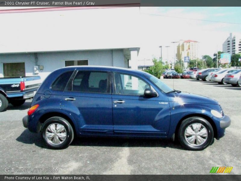 Patriot Blue Pearl / Gray 2001 Chrysler PT Cruiser