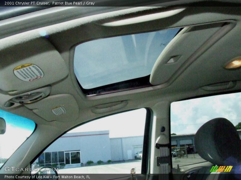 Patriot Blue Pearl / Gray 2001 Chrysler PT Cruiser